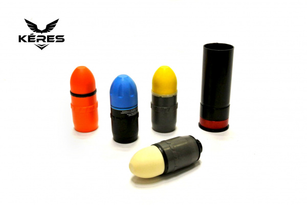 40mm granáty a patrony