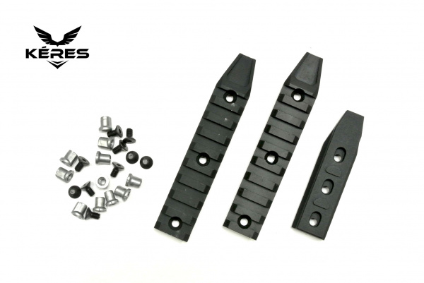 Montáže,RIS lišty, šrouby a montáže popruhů