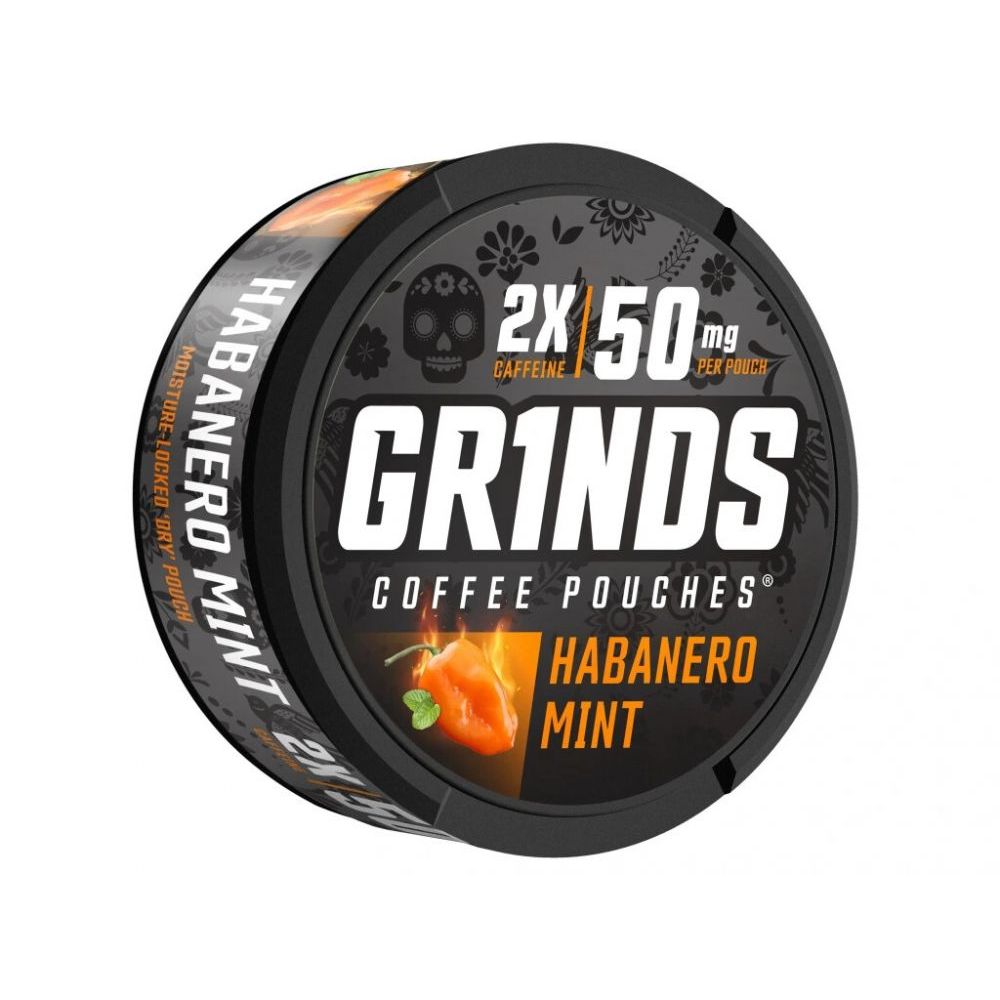 Kávové sáčky HABANERO MINT 50mg - GRINDS