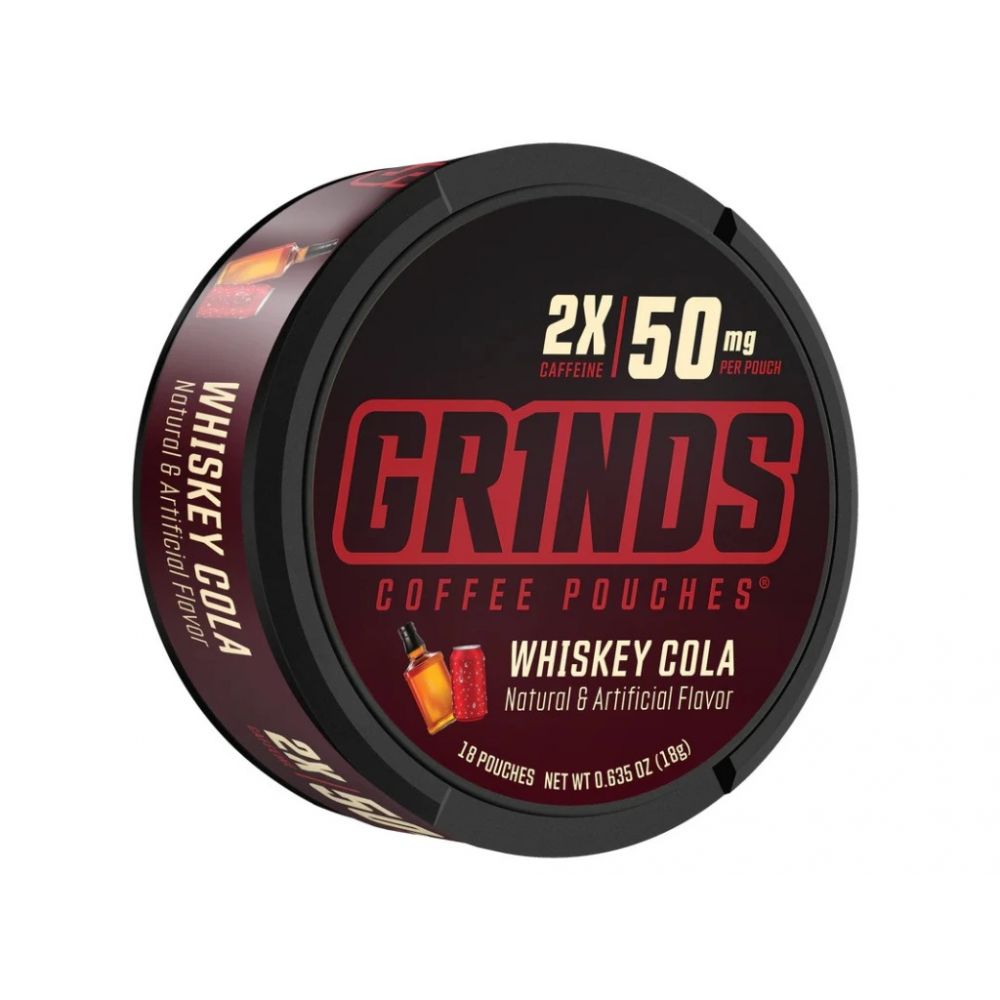 Kávové sáčky WHISKEY COLA 50mg - GRINDS