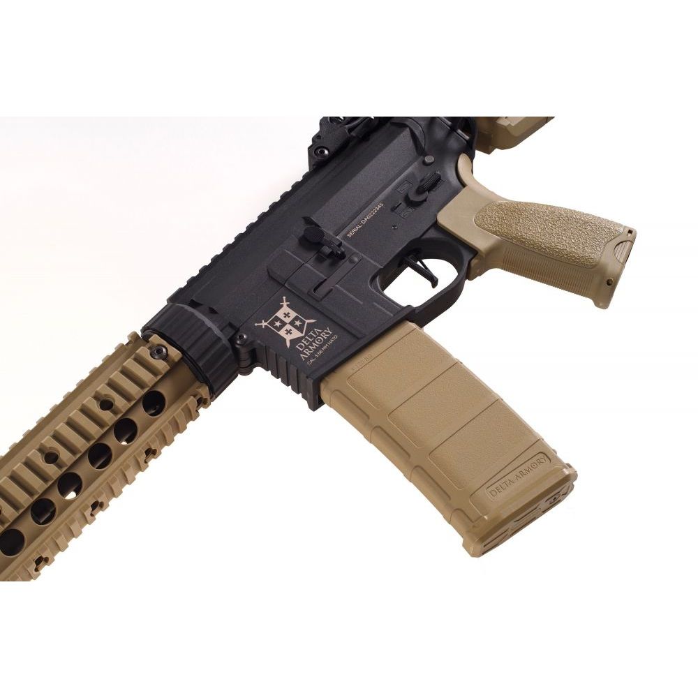 M4 AR15 SilentOps 7" Charlie (DA-C05) Custom 1,6J s 0.28g - KÉRES Custom