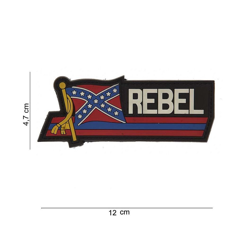 Nášivka PVC Rebel - 101. INC