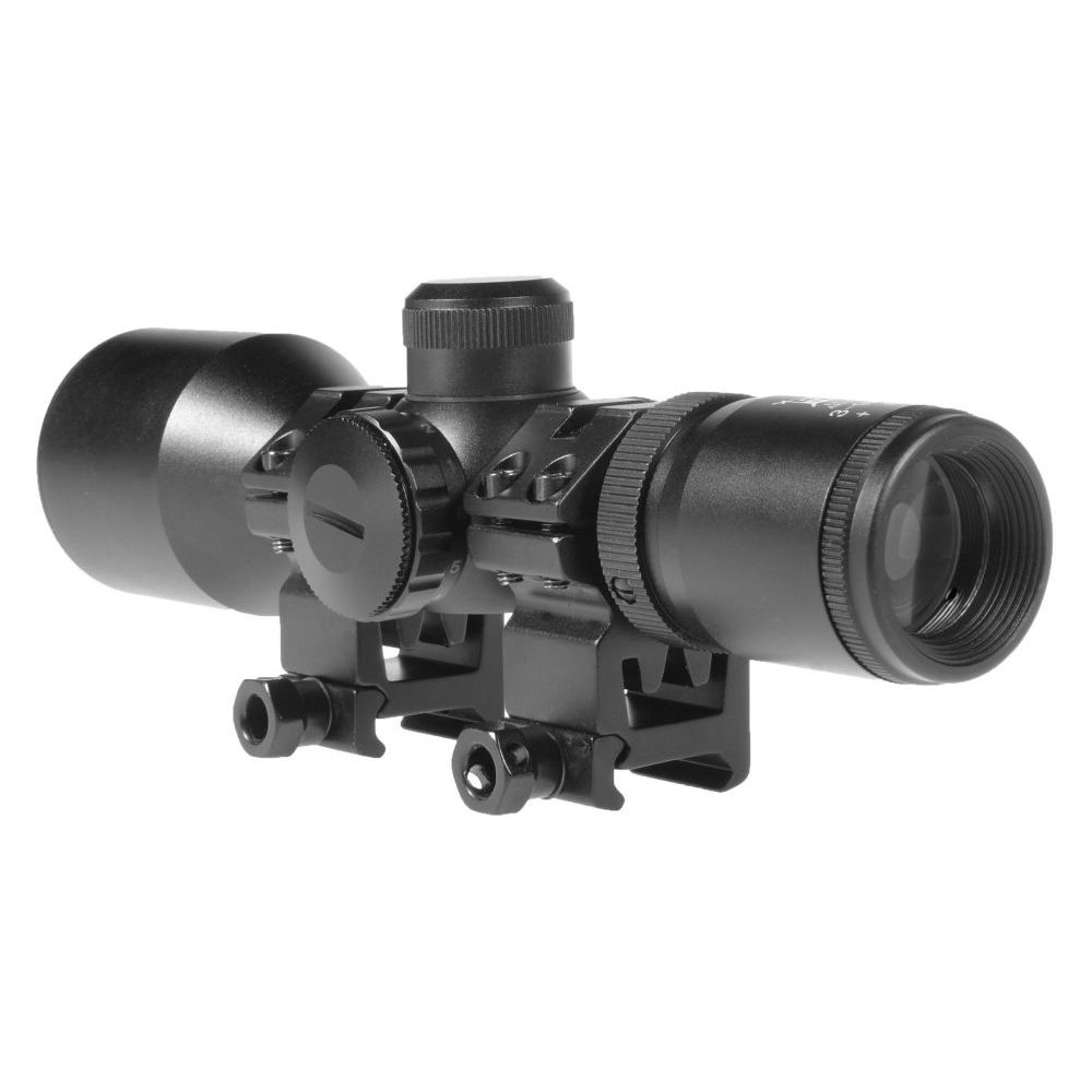 Puškohled 3-9x40 s podsvíceným křížem - Delta Armory