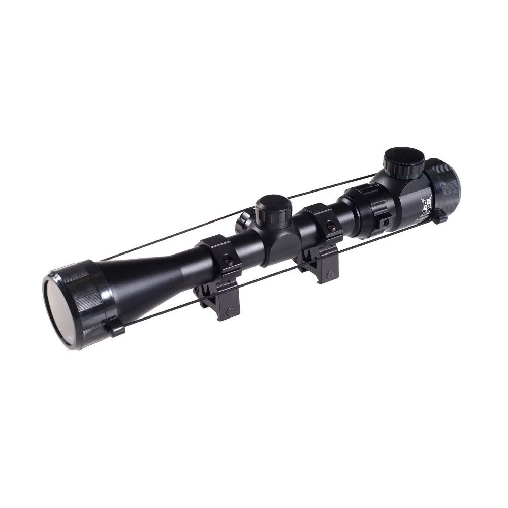 Puškohled 3-9x40EG s podsvíceným zaměřovacím křížem - Delta Armory 